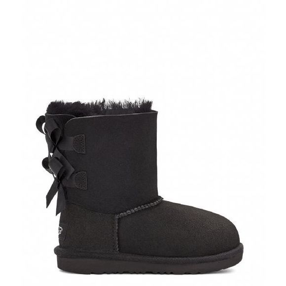 UGG Shoes Ugg Kids Bailey Bow Ii Boots Black 4 Big Kid Poshmark